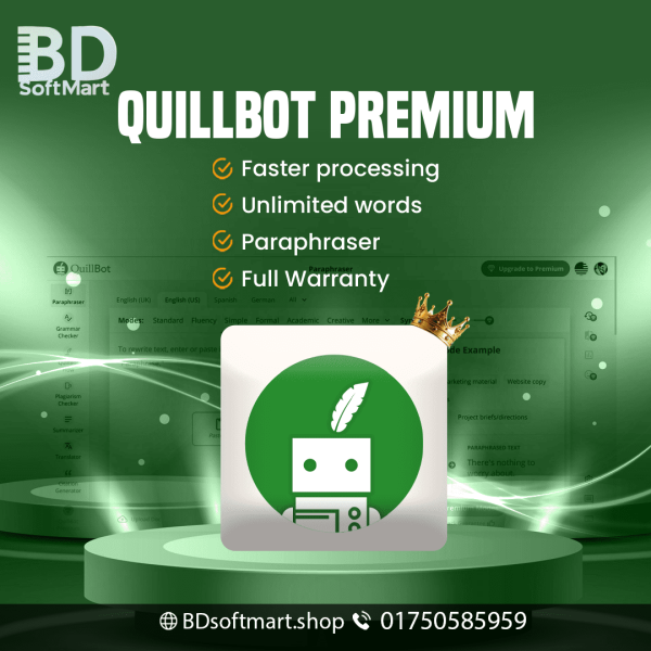 Quillbot Premium Subscription Bangladesh